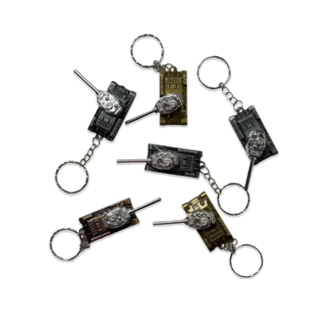 Брелки металлические в ассортименте