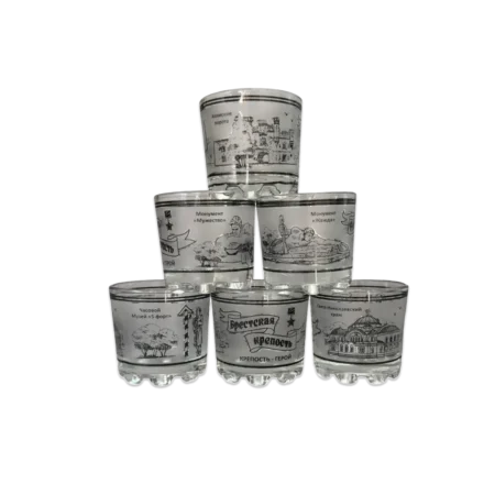 Стопки "Брестская крепость" 6 штук