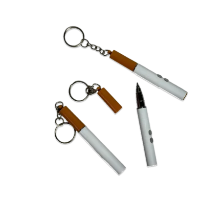 Брелок Сигарета 3 в 1 (лазерная указка, фонарик, ручка)